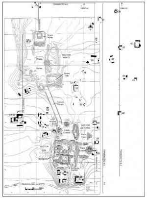 Рис. 57. Монументальный центр и жилая округа Накума (Zralka, Koszkul, 2006).