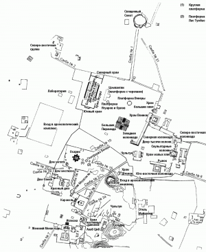 Карта Чичеен-Ица