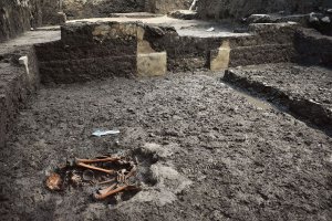 В Мехико раскопали дом знатных ацтеков. Фото: Maria de la Luz Escobedo-INAH