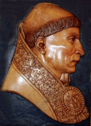Франсиско Хименес де Сиснерос. Скульптор Фелипе Бигарни, между 1515 и 1517 гг. Университет Комплутенсе в Мадриде.