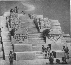 Пирамида E — VII в Вашактуне. Реконструкция Т. Проскуряковой