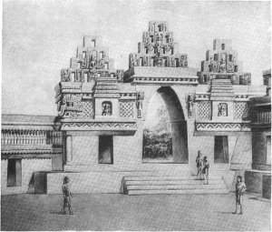 «Триумфальная арка» в Лабна. Реконструкция Т, Проскуряковой