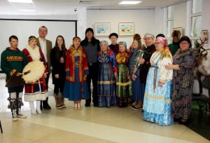 Представители племени самиш приехали наладить связь с ненцами. Фото: ГБУК "Этнокультурный центр НАО"