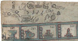 События 1326 – 1329 гг. «Мексиканский кодекс 23-24», с.62 (Bibliothèque nationale de France).