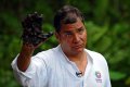 Президент Эквадора Рафаэль Корреа заявил о намерении направить доходы от нефтедобычи на решение проблем нищеты и некачественного здравоохранения. Фото - Rodrigo Buendía.