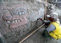 В Лиме в Уака Гарагай нашли полихромные рельефные фризы в стиле чавинской культуры. Фото: ANDINA/Difusión