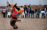 Танец ножниц (Danza de las Tijeras). Лима (Перу), 2013. Фото - Enrique Castro-Mendivil / Reuters